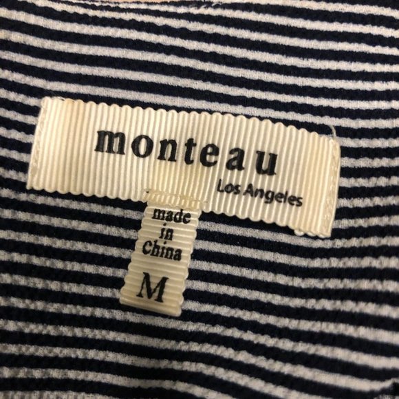 Striped Blouse with Ruffle Sleeves - Picture 5 of 6